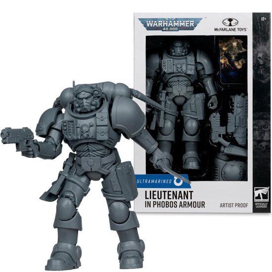 Warhammer 40,000 Lieutenant in Phobos Armor (Ultramarines) Artist Proof 7in Figure McFarlane Warhammer 40,000 Lieutenant in Phobos Armor (Ultramarines) Artist Proof 7in Figure McFarlane