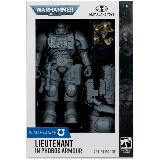 Warhammer 40,000 Lieutenant in Phobos Armor (Ultramarines) Artist Proof 7in Figure McFarlane Warhammer 40,000 Lieutenant in Phobos Armor (Ultramarines) Artist Proof 7in Figure McFarlane