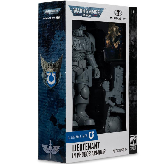 Warhammer 40,000 Lieutenant in Phobos Armor (Ultramarines) Artist Proof 7in Figure McFarlane Warhammer 40,000 Lieutenant in Phobos Armor (Ultramarines) Artist Proof 7in Figure McFarlane