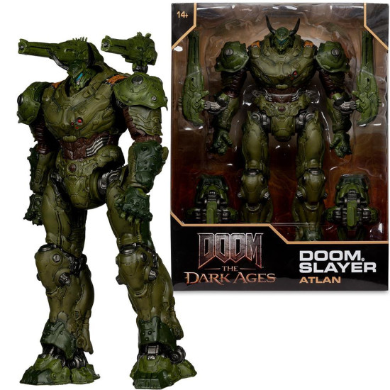 DOOM: The Dark Ages Doom Slayer Atlan 12in Figure DOOM: The Dark Ages Doom Slayer Atlan 12in Figure