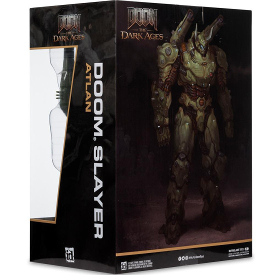 DOOM: The Dark Ages Doom Slayer Atlan 12in Figure DOOM: The Dark Ages Doom Slayer Atlan 12in Figure
