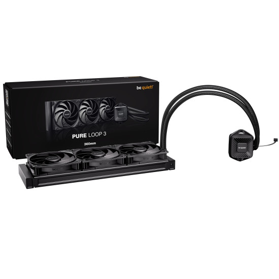 be quiet! водно охлаждане Water Cooling - Pure Loop 3 360mm be quiet! водно охлаждане Water Cooling - Pure Loop 3 360mm