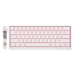 Madlions професионална геймърска механична клавиатура Professional Gaming Mechanical Keyboard MAD 60 HE Flagship V2 - 8K, Magnetic Amber Pro Switches - White Madlions професионална геймърска механична клавиатура Professional Gaming Mechanical Keyboard MAD 60 HE Flagship V2 - 8K, Magnetic Amber Pro Switches - White