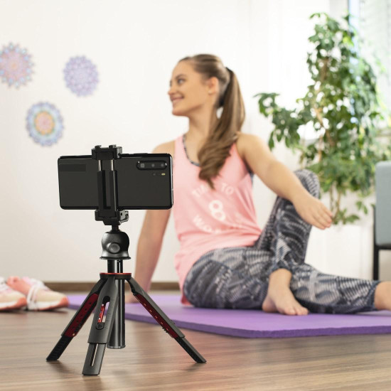 Hama “Solid 80 Ball” Mobile Phone Tripod, Travel Tripod, Remote Release, max. 80 cm Hama “Solid 80 Ball” Mobile Phone Tripod, Travel Tripod, Remote Release, max. 80 cm