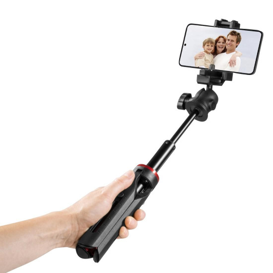 Hama “Solid 80 Ball” Mobile Phone Tripod, Travel Tripod, Remote Release, max. 80 cm Hama “Solid 80 Ball” Mobile Phone Tripod, Travel Tripod, Remote Release, max. 80 cm