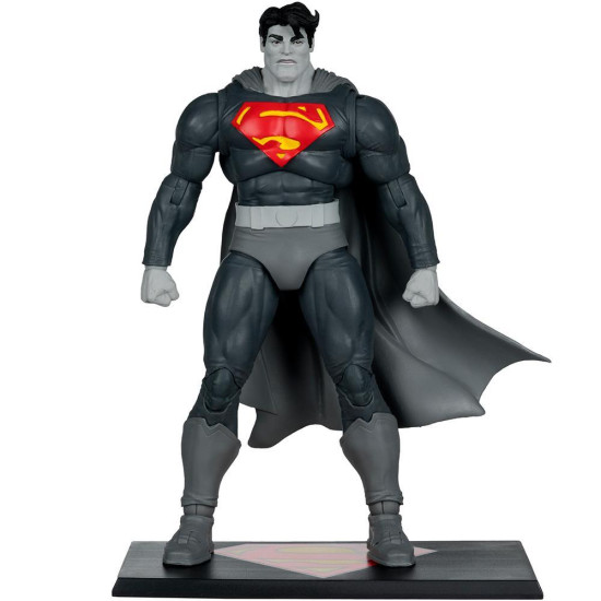 McFarlane Toys DC MULTIVERSE Batman Figure DC Multiverse Superman (The Dark Knight Returns) Black & White Accent Edition Gold Label 7in McFarlane Toys DC MULTIVERSE Batman Figure DC Multiverse Superman (The Dark Knight Returns) Black & White Accent Edition Gold Label 7in