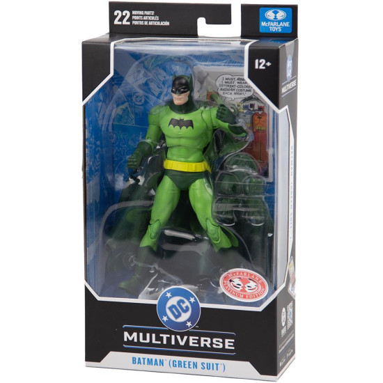 DC MULTIVERSE 7IN - GREEN BATMAN McFarlane Figure DC MULTIVERSE 7IN - GREEN BATMAN McFarlane Figure