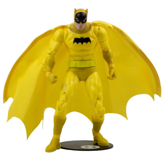 McFarlane Toys DC MULTIVERSE Batman Yellow Suit Figure (Detective Comics #241 - Red Platinum Chase McFarlane Toys DC MULTIVERSE Batman Yellow Suit Figure (Detective Comics #241 - Red Platinum Chase