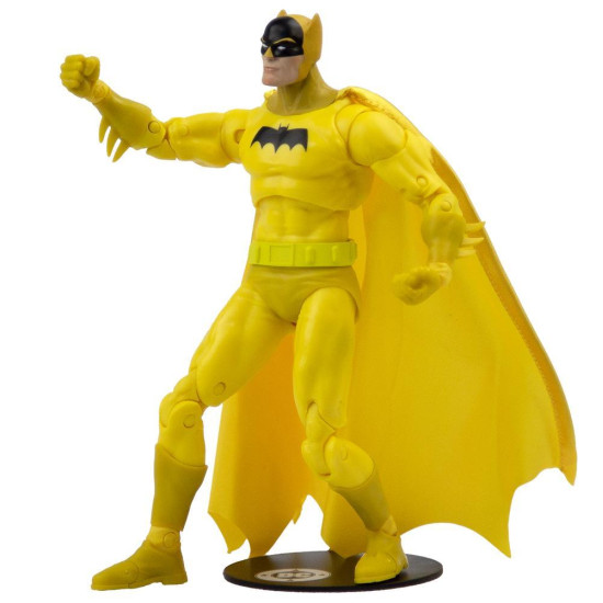 McFarlane Toys DC MULTIVERSE Batman Yellow Suit Figure (Detective Comics #241 - Red Platinum Chase McFarlane Toys DC MULTIVERSE Batman Yellow Suit Figure (Detective Comics #241 - Red Platinum Chase