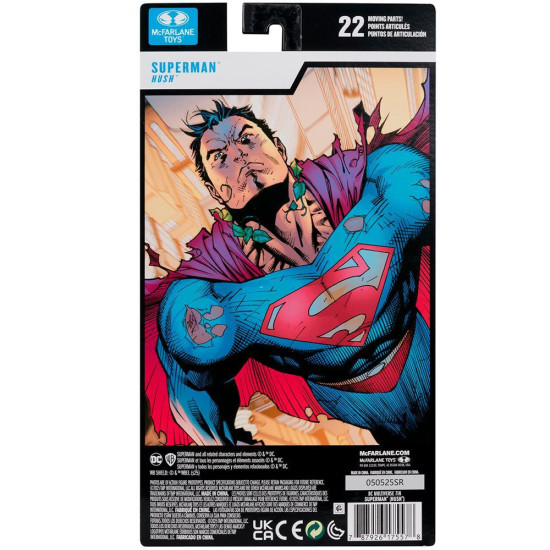 DC Multiverse Superman (Hush) 7in Action Figure McFarlane DC Multiverse Superman (Hush) 7in Action Figure McFarlane