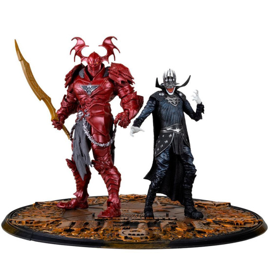 DC Multiverse Batman Who Laughs (Knight Armor) & The Merciless (Dark Multiverse) Figure 7in DC Multiverse Batman Who Laughs (Knight Armor) & The Merciless (Dark Multiverse) Figure 7in