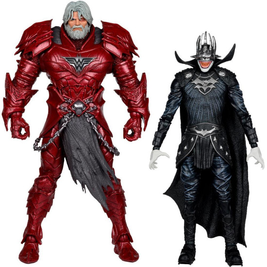 DC Multiverse Batman Who Laughs (Knight Armor) & The Merciless (Dark Multiverse) Figure 7in DC Multiverse Batman Who Laughs (Knight Armor) & The Merciless (Dark Multiverse) Figure 7in