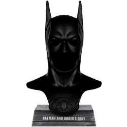 DC Direct Batman (Batman and Robin) Cowl Replica 1:3 Scale Figure DC Direct Batman (Batman and Robin) Cowl Replica 1:3 Scale Figure