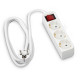 Hama Power Strip, 3-Way, with Switch, 1.4 m, white Hama Power Strip, 3-Way, with Switch, 1.4 m, white