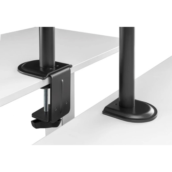 Gembird Стойка за монитор с лаптоп стойка Monitor Mount with Laptop holder - MA-DA-03 Gembird Стойка за монитор с лаптоп стойка Monitor Mount with Laptop holder - MA-DA-03