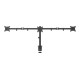 Gembird Стойка за монитор Monitor Mount - MA-D3-01 - 3 Monitor Gembird Стойка за монитор Monitor Mount - MA-D3-01 - 3 Monitor