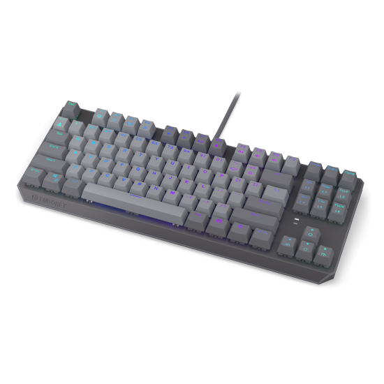 Endorfy механична клавиатура Thock V2 TKL, PBT, Endorfy Red switch, US Layout