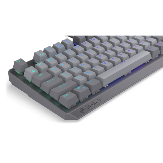Endorfy механична клавиатура Thock V2 TKL, PBT, Endorfy Red switch, US Layout