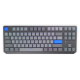 Endorfy механична клавиатура Thock Wireless V2 TKL, PBT, Endorfy Yellow switch, US Layout