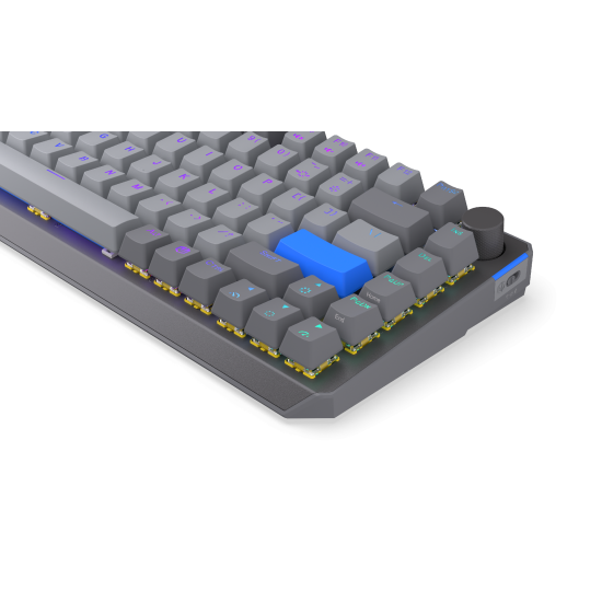 Endorfy механична клавиатура Thock Wireless V2 75%, PBT, Endorfy Yellow switch, US Layout