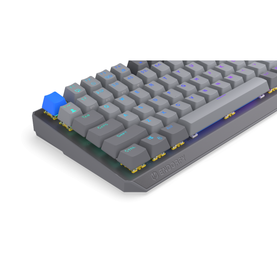 Endorfy механична клавиатура Thock Wireless V2 75%, PBT, Endorfy Yellow switch, US Layout