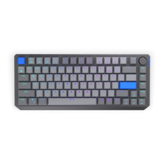 Endorfy механична клавиатура Thock Wireless V2 75%, PBT, Endorfy Yellow switch, US Layout