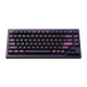 Безжична механичка клавиатура Keychron Q1 MAX Gateron Jupiter Red Switch - Purple