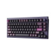Безжична механичка клавиатура Keychron Q1 MAX Gateron Jupiter Red Switch - Purple