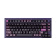 Wireless Mechanical Keyboard Keychron Q1 MAX Gateron Jupiter Brown Switch - Purple