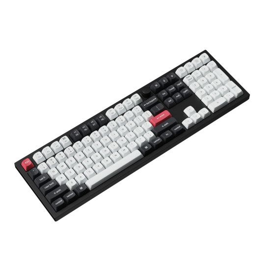 Wireless Mechanical Keyboard Keychron Q6 HE QMK Gateron Double-Rail Magnetic Switch - Carbon Black