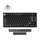 Wireless Mechanical Keyboard Lemokey P1 HE QMK 75% Black - HE Magnetic Switch - UK Layout