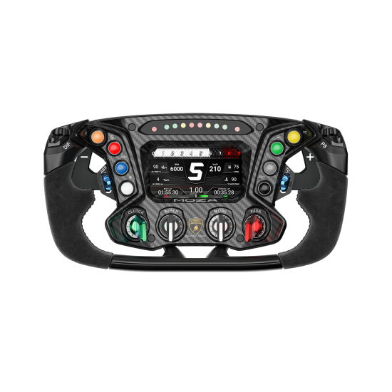 MOZA Essenza SCV12 Sim Racing Steering wheel R5, R9 V2, R12 , R16, R21 - PC MOZA Essenza SCV12 Sim Racing Steering wheel R5, R9 V2, R12 , R16, R21 - PC