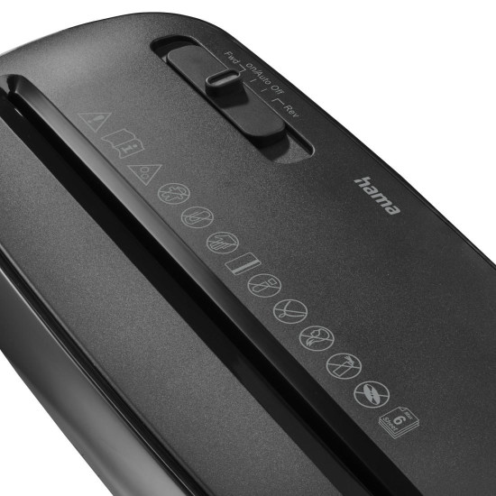 Hama “Classic S61” Document Shredder, Shredder with Security Level P2 T2 E2 Hama “Classic S61” Document Shredder, Shredder with Security Level P2 T2 E2