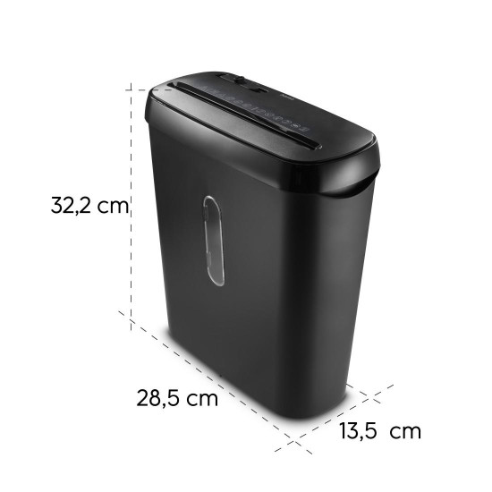 Hama “Classic S61” Document Shredder, Shredder with Security Level P2 T2 E2 Hama “Classic S61” Document Shredder, Shredder with Security Level P2 T2 E2