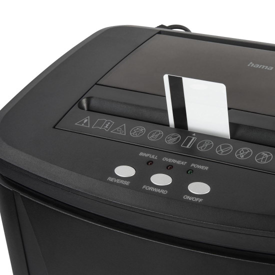 Hama “Safe Auto M1200” Document Shredder, Shredder with Security Level P4 T4 E3 Hama “Safe Auto M1200” Document Shredder, Shredder with Security Level P4 T4 E3