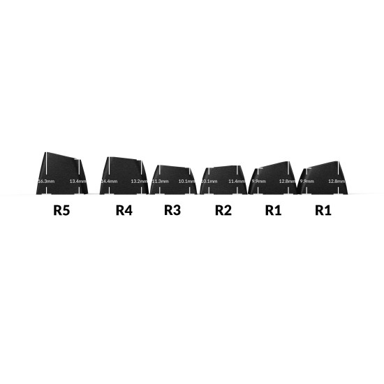 Капачки за механична клавиатура Keychron Double Shot KSA PBT Keycap Full Keycap Set 137 Keycaps - Black Капачки за механична клавиатура Keychron Double Shot KSA PBT Keycap Full Keycap Set 137 Keycaps - Black