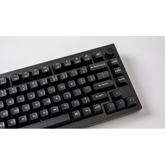 Капачки за механична клавиатура Keychron Double Shot KSA PBT Keycap Full Keycap Set 137 Keycaps - Black Капачки за механична клавиатура Keychron Double Shot KSA PBT Keycap Full Keycap Set 137 Keycaps - Black