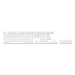 Keychron Double Shot KSA PBT Keycap Full Keycap Set 137 Keycaps - White Keychron Double Shot KSA PBT Keycap Full Keycap Set 137 Keycaps - White