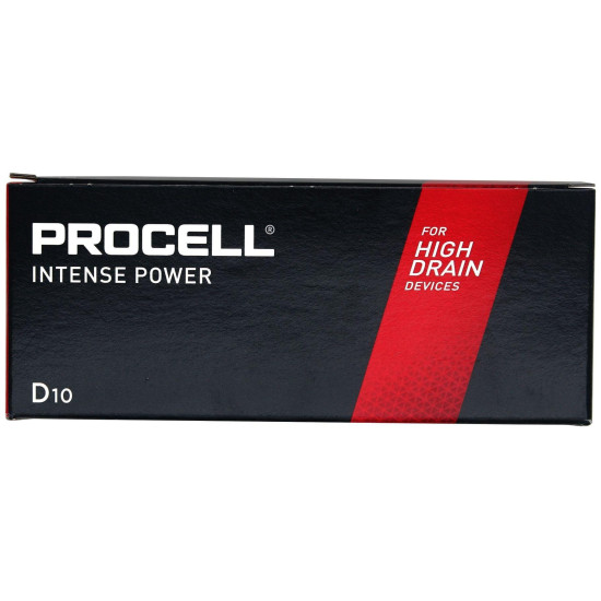 Battery alcaline industrial LR20 D 10pk box INTENSE  PROCELL /price for 10 batteries/ Battery alcaline industrial LR20 D 10pk box INTENSE  PROCELL /price for 10 batteries/