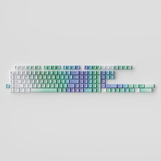 Капачки за механична клавиатура Keychron Cherry Profile Dye-Sub PBT Full Keycap Set - Cloud and Snow Капачки за механична клавиатура Keychron Cherry Profile Dye-Sub PBT Full Keycap Set - Cloud and Snow
