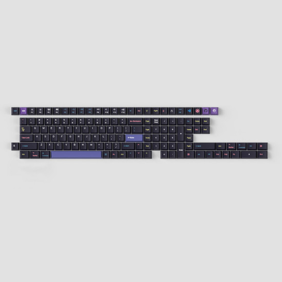 Капачки за механична клавиатура Keychron Cherry Profile Dye-Sub PBT Full Set Keycap Set - Cyber Developer Капачки за механична клавиатура Keychron Cherry Profile Dye-Sub PBT Full Set Keycap Set - Cyber Developer