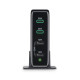 Hama 4-Port Charging Stn, Fast Charger, 2x USB-C, 2x USB-A, PD, 60 W, blk Hama 4-Port Charging Stn, Fast Charger, 2x USB-C, 2x USB-A, PD, 60 W, blk