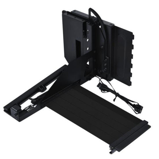 Lian LI Vertical GPU Mounting Kit - 4 Slots Vertical GPU Kit v3 - Black Lian LI Vertical GPU Mounting Kit - 4 Slots Vertical GPU Kit v3 - Black