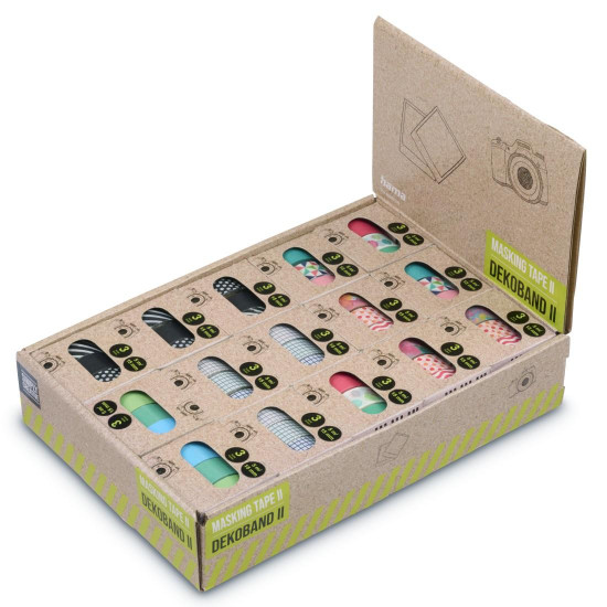 Hama Masking Tapes II, 1.5x500 cm, Various Motifs in Sets of 3 Hama Masking Tapes II, 1.5x500 cm, Various Motifs in Sets of 3