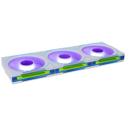 3Pack Fans Lian Li UNI FAN SL-INF Wireless ARGB PWM Reverse - 120 mm White + Controller 3Pack Fans Lian Li UNI FAN SL-INF Wireless ARGB PWM Reverse - 120 mm White + Controller