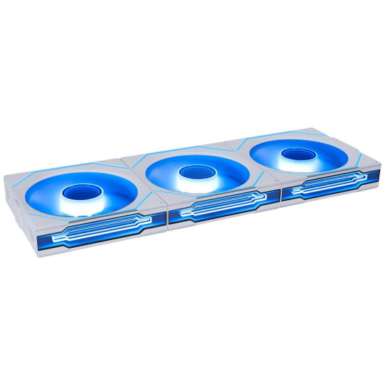 Вентилатори 3бр Lian Li UNI FAN SL-INF Wireless ARGB PWM - 120 mm Бели + Контролер