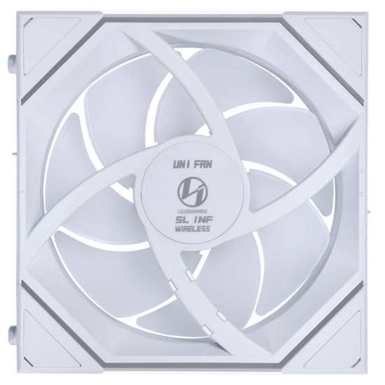 Вентилатори 3бр Lian Li UNI FAN SL-INF Wireless ARGB PWM - 120 mm Бели + Контролер