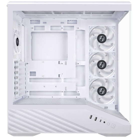 Case Lian Li Vector V100 ARGB Mid-Tower, Tempered Glass - White