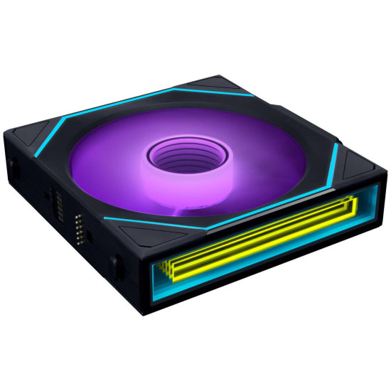 Вентилатори 3бр Lian Li UNI FAN SL-INF Wireless ARGB PWM Reverse - 120 mm Черни + Контролер Вентилатори 3бр Lian Li UNI FAN SL-INF Wireless ARGB PWM Reverse - 120 mm Черни + Контролер