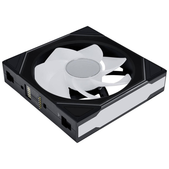 Вентилатори 3бр Lian Li UNI FAN SL-INF Wireless ARGB PWM Reverse - 120 mm Черни + Контролер Вентилатори 3бр Lian Li UNI FAN SL-INF Wireless ARGB PWM Reverse - 120 mm Черни + Контролер